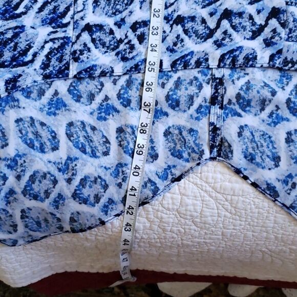 Rachel Roy Dress Blue White Shift - Picture 5 of 14